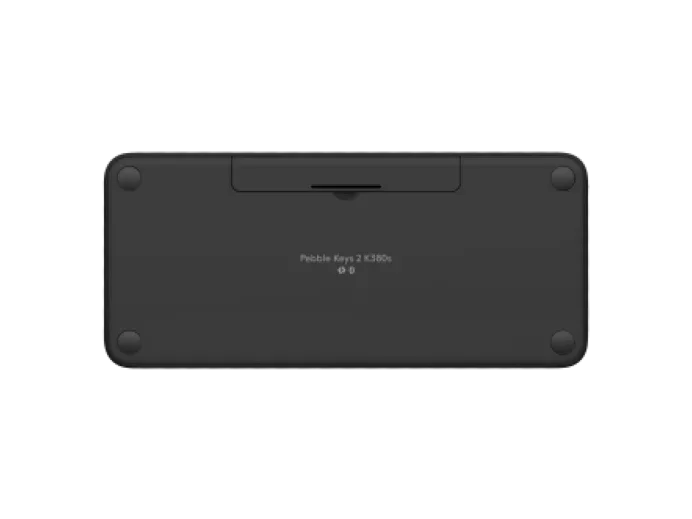 Logitech Pebble Keys 2 K380s Bluetooth Keyboard - Tonal Graphite (Eng/Arb) - Tashqila Logitech Pebble Keys 2 K380s Bluetooth Keyboard - Tonal Graphite (Eng/Arb) - Tashqila